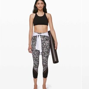 Lululemon Wunder Under Crop II *Roll Down Scallop Luxtreme  leggings
